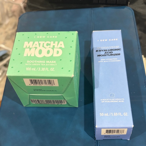 I Dew Care Other - I Dew Care Matcha Mood Soothing Mask and Moisturizer Set